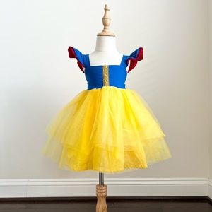 Handmade Disney Snow White Costume Girls Dress 2/3T